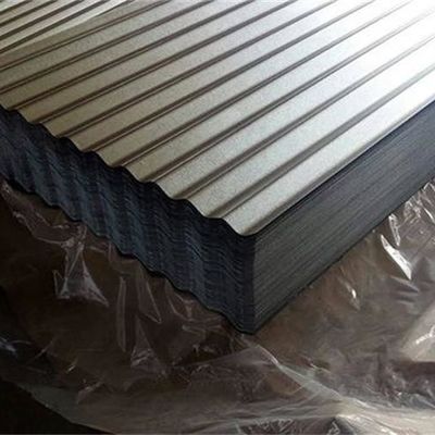 El color de PPGI cubrió la hoja de metal acanalada para cubrir 1200 presionada en 1050