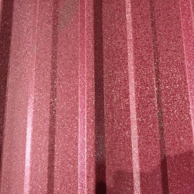 PPGI mate acanaló las hojas que cubrían de acero G550 G450