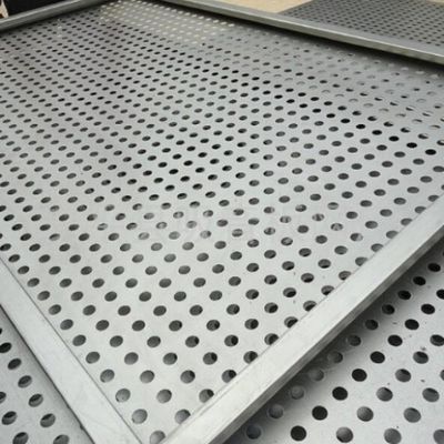hoja perforada de aluminio SUS304L SUS301 de 100m m