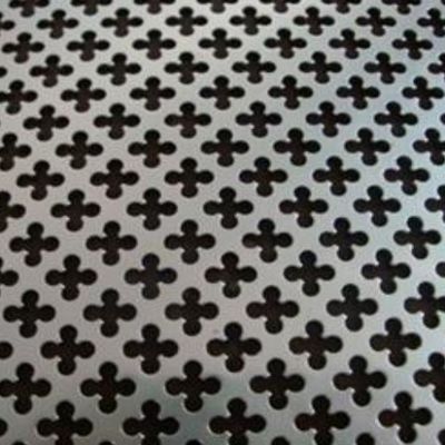 Hoja perforada de aluminio de la decoración de SGCH debajo 1600m m