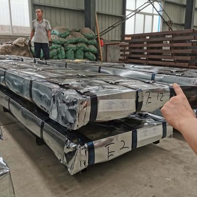 Cubrir la chapa galvanizada sumergida caliente Rolls ASTM