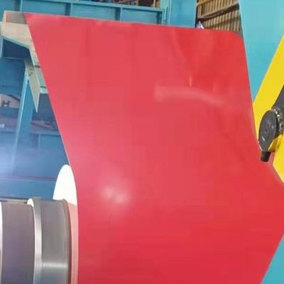 AZ150 cubrió el acero galvanizado prepintado para la techumbre acanalada