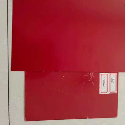 temperatura alta de acero pintada Galvalume del metal de la bobina de 0.18m m PPGL resistente