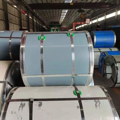 Bobina galvanizada de la hoja de acero de la limpieza de uno mismo del ISO 0.12m m 1250m m