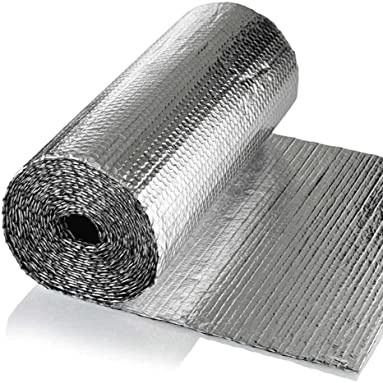 hoja de aluminio de capa antideslumbrante de la burbuja de 10m m para el invernadero de la agricultura