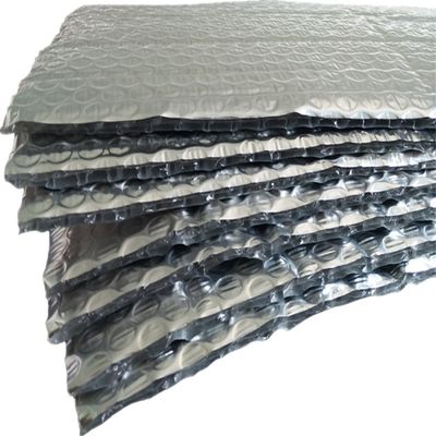 5m m PE tejen la hoja de la burbuja de ALU, plástico de burbujas incombustible del papel de aluminio