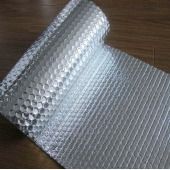 5m m PE tejen la hoja de la burbuja de ALU, plástico de burbujas incombustible del papel de aluminio
