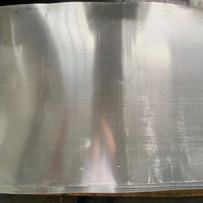 La construcción ranuró 3m m perforó la malla de hoja de aluminio