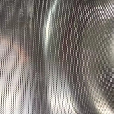 hoja perforada de aluminio hexagonal de 0.5mmX1200mmX2400m m