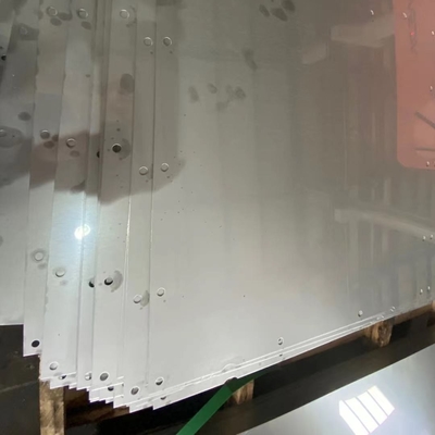 Grado perforado de aluminio de la hoja SGCC de la anchura oval de 1800m m