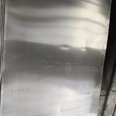 la perforación rectangular galvanizada decoración de la coronilla del grueso de 1.0m m ranuró la hoja de aluminio