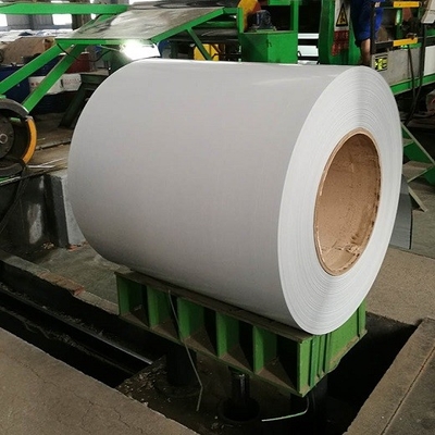 metal del grueso DX51D de 1.0m m que cubre el acero de Ppgi, bobina de acero prepintada del Galvalume
