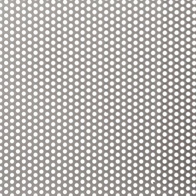 0.5 mm de espesor pantalla de aluminio perforada