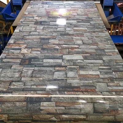 Color de acero prepintado galvanizado de la bobina de Matt PPGI cubierto para la techumbre
