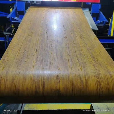 El color cubrió la bobina de acero prepintada de Matt PPGI que cubría la hoja de acero inoxidable galvanizada