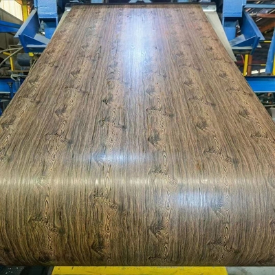 el color de acero prepintado 0.12m m de la bobina de PPGL cubrió el rollo de acero de la tira