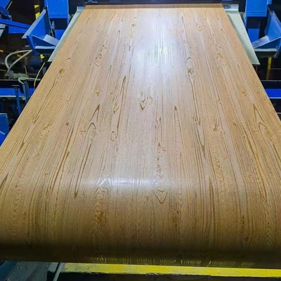 El color Aluzinc prepintado revestido cubrió la bobina de acero de la techumbre del metal de Rolls de la bobina