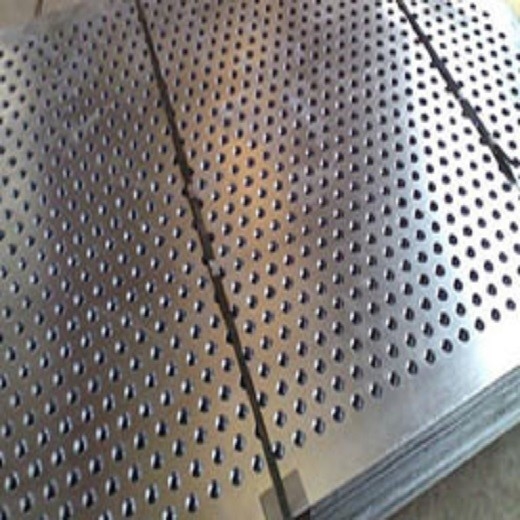 hoja perforada Mesh Round sumergido caliente/cuadrado/Diamond Hole Shape del SOLDADO ENROLLADO EN EL EJÉRCITO de 0.8m m