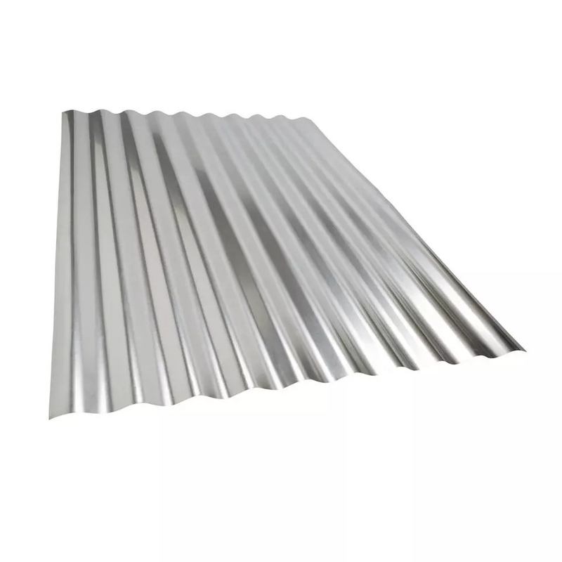 Dx51d Z100 SGCC Hoja de acero galvanizado Hoja de techo de metal de zinc de hierro corrugado