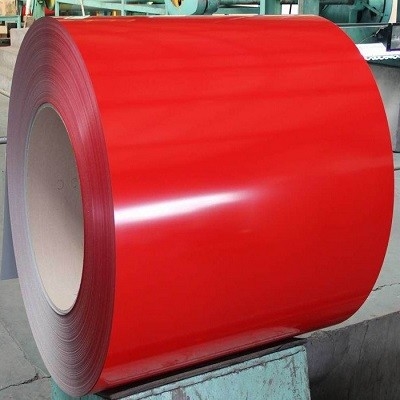 El color rojo prepintó la bobina de acero del Galvalume para cubrir PE PVDF SMP G550 AZ70