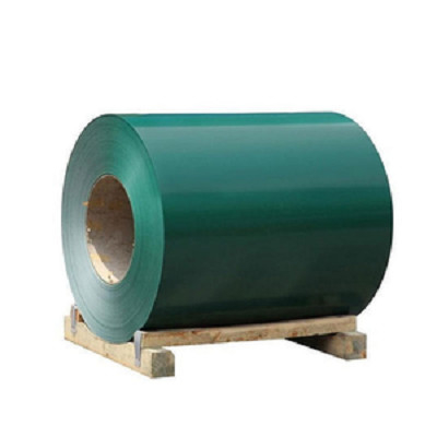 Bobina de acero prepintada 0.5m m verde SGCC duro lleno del Galvalume del color 0.4m m para la techumbre