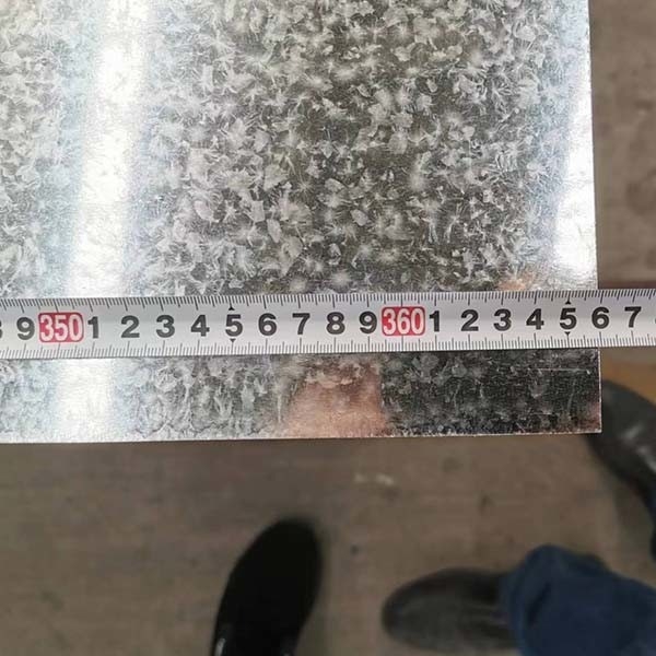 0.3-3.00 MM Hoja de acero galvanizado por inmersión en caliente para electrodomésticos