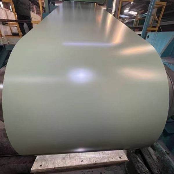 Ancho 600-1250mm Revestimiento de zinc 40-275g bobina de acero galvalume prepintada para materiales de construcción