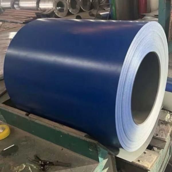 Bobina de acero PPGL recubierta de color bobina de acero Galvalume prepintada para techos AZ80
