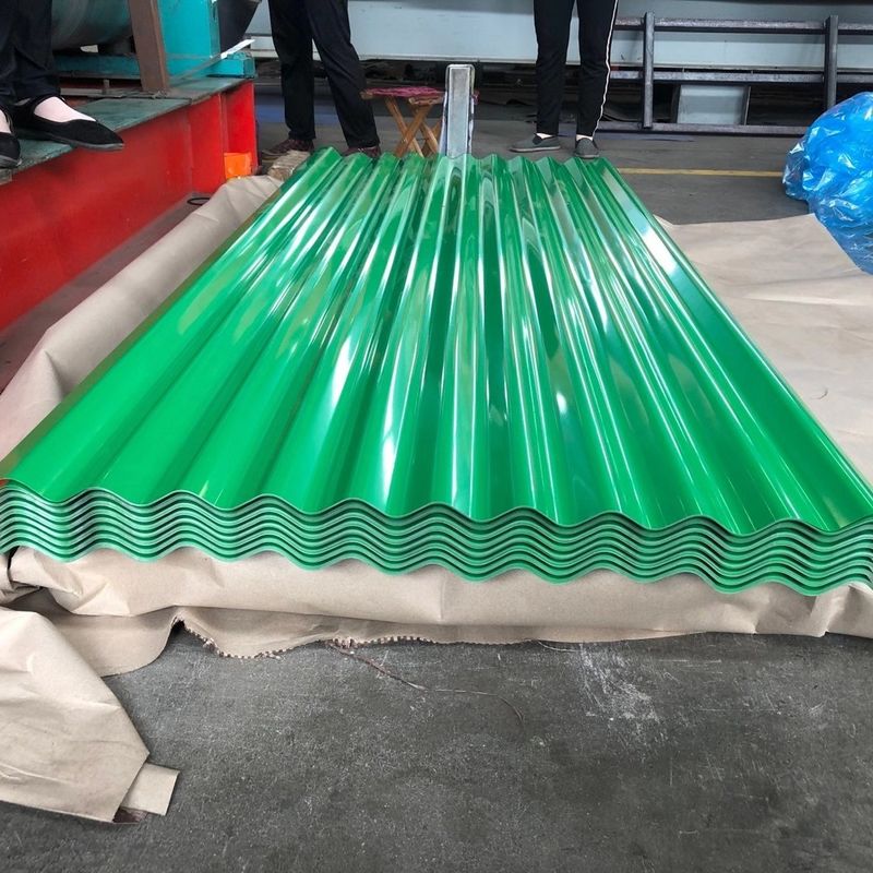 El color verde de JIS G3322 cubrió la bobina de acero acanalada CGLCC CGLCH de las hojas PPGL
