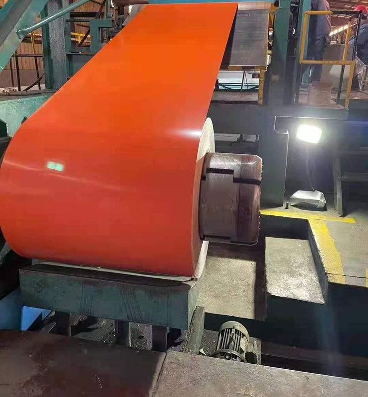 El color cubrió la placa de acero galvanizada 4.0m m de la bobina de PPGI