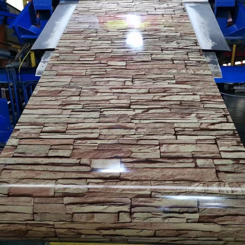 Color de acero prepintado galvanizado de la bobina de Matt PPGI cubierto para la techumbre