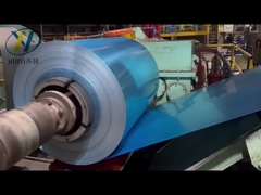 Envases de acero galvalume laminados en frío / tiras G550 BORON ADDED SGLCC AZUL AFP