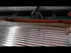 Producción de chapas de acero ondulado galvanizado