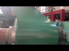 PPGL JISG3322 bobina de acero con revestimiento en PE blanco 600-1250mm AZ50 zinc