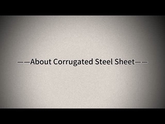 hoja de acero corrugado