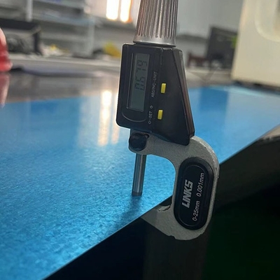 G550 AZ50 Galvalume Steel Coil Slit Strips con superficie anti-dedo