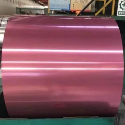 Pre-pintado galvanizado de acero bobina de construcción de techos de material de alta resistencia