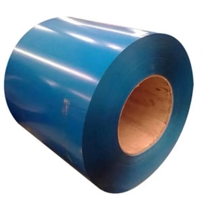 Z275 bobina de acero galvanizado pre-pintada / bobina de acero galvanizado en caliente revestida con color de hoja