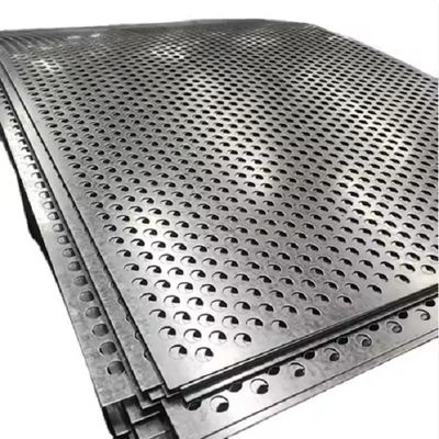 Lámina de metal perforado de acero inoxidable de 1 mm 304 316 para la industria