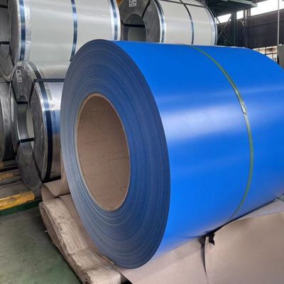 ASTM A755 bobina de acero galvalume prepintada PVDF recubierta para revestimiento de techos