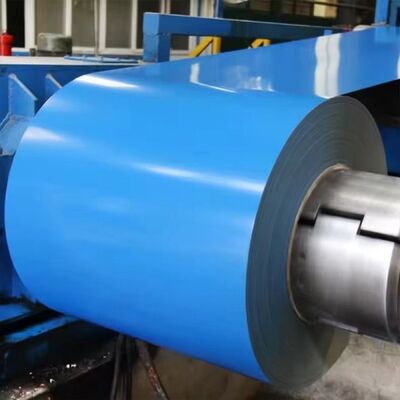 DX52D+Z bobina de acero galvanizado prepintada 1219 mm para techos y revestimientos