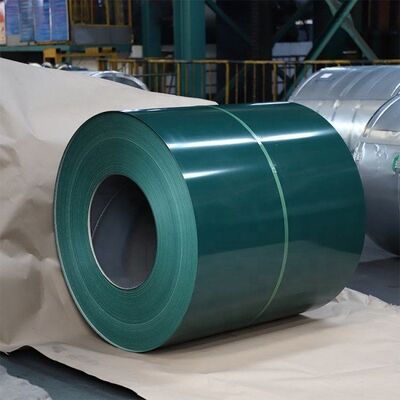 La bobina de acero galvanizada prepintada PVDF AZ30-AZ275 cubrió para la construcción