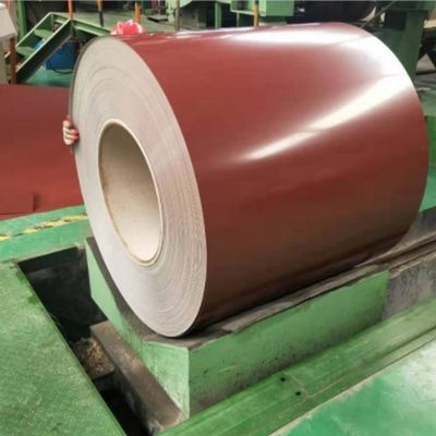 Bobina de acero prepintada del galvalume que cubre la bobina de acero JIS G3312 SPCC SPCD DX51
